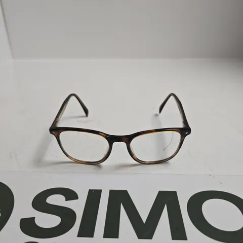 LEVI'S EYEGLASSES – TORTOISESHELL ACETATE, RECTANGULAR FULL-RIM FRAME