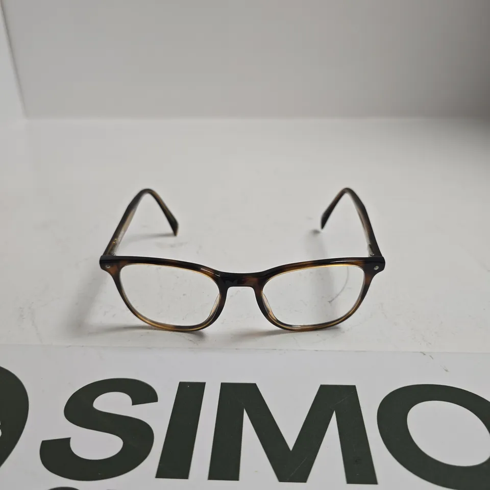 LEVI'S EYEGLASSES – TORTOISESHELL ACETATE, RECTANGULAR FULL-RIM FRAME