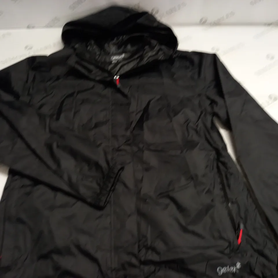 GELERT BLACK PACKAWAY JACKET - 14