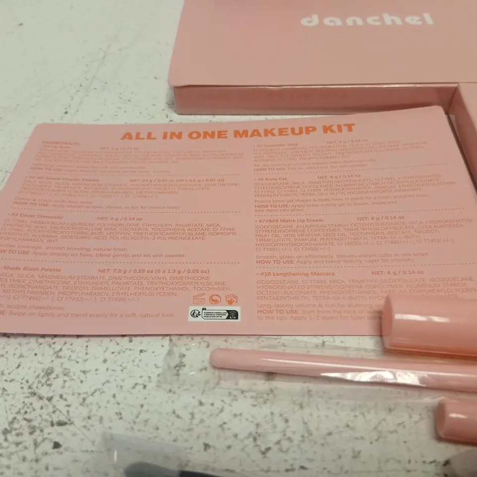DANCHEL ALL-IN-ONE MAKEUP KIT – PINK