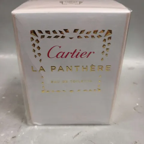 BOXED AND SEALED CARTIER LA PANTHERE EAU DE TOILETTE 50ML