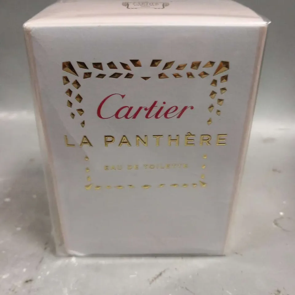 BOXED AND SEALED CARTIER LA PANTHERE EAU DE TOILETTE 50ML