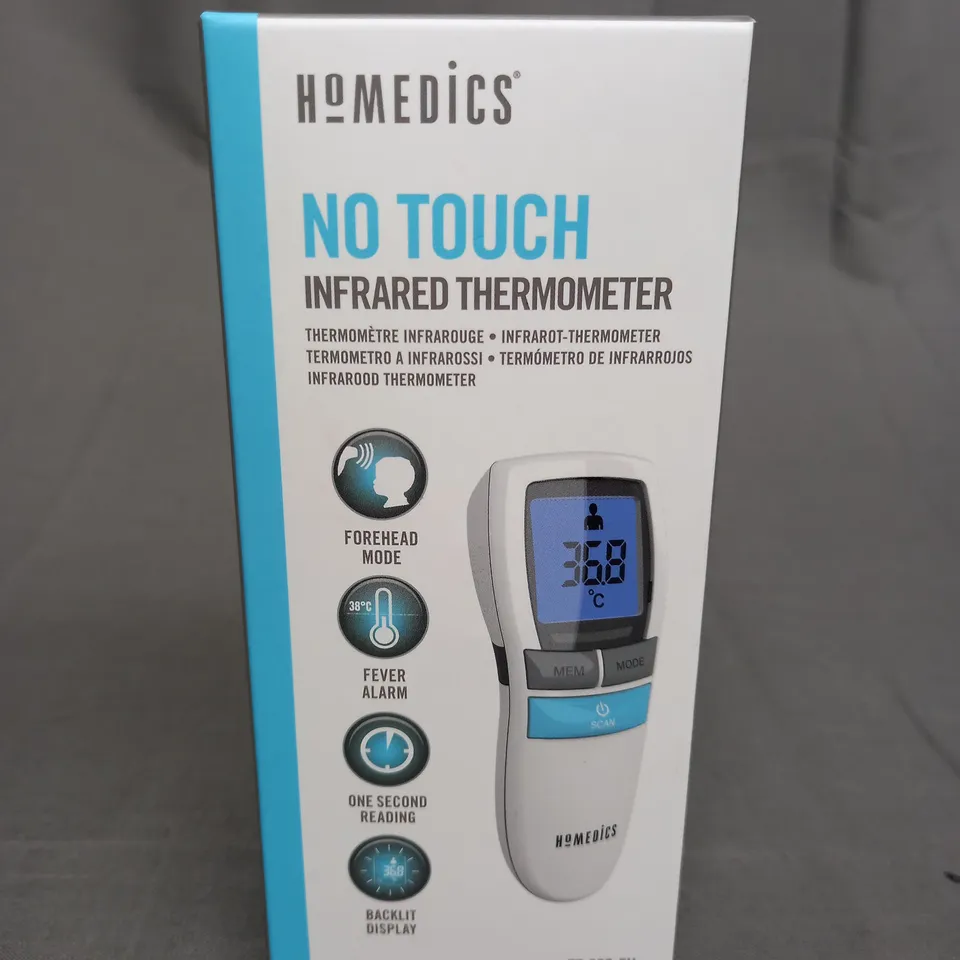 HOMEDICS NO TOUCH INFRARED THERMOMETER