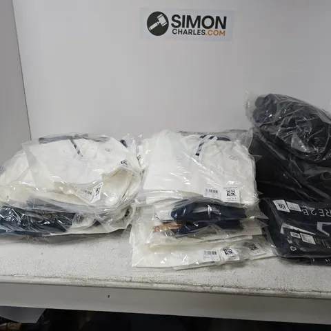 BOX OF APPROXIMATELY 48 ASSORTED BRAND NEW REGATTA CLOTHING ITEMS IN VARIOUS STYLES, COLOURS AND SIZES 