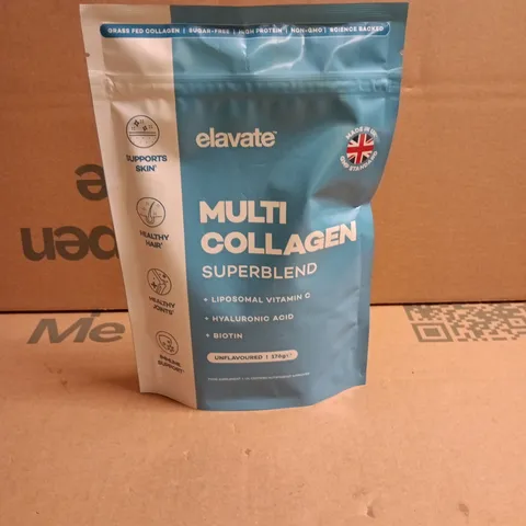 ELAVATE MULTI COLLAGEN SUPERBLEND – LIPOSOMAL VITAMIN C, HYALURONIC ACID & BIOTIN (176 G)