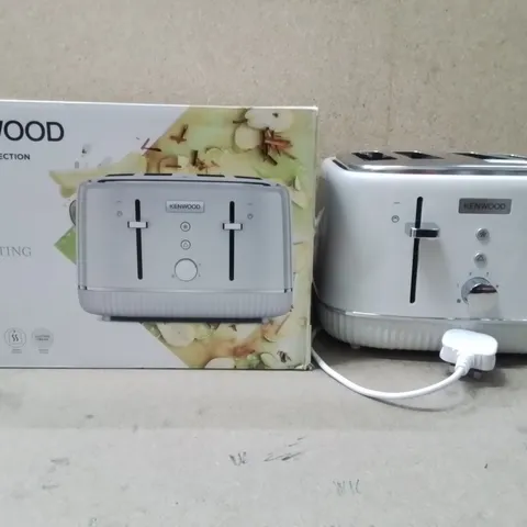 BOXED KENWOOD 4 SLICE TOASTER WHITE