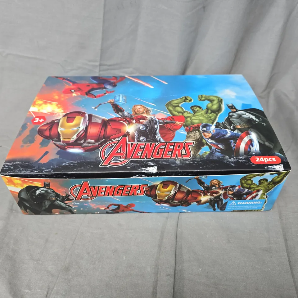 BOXED SET OF 24 AVENGERS BLIND BOX TOYS