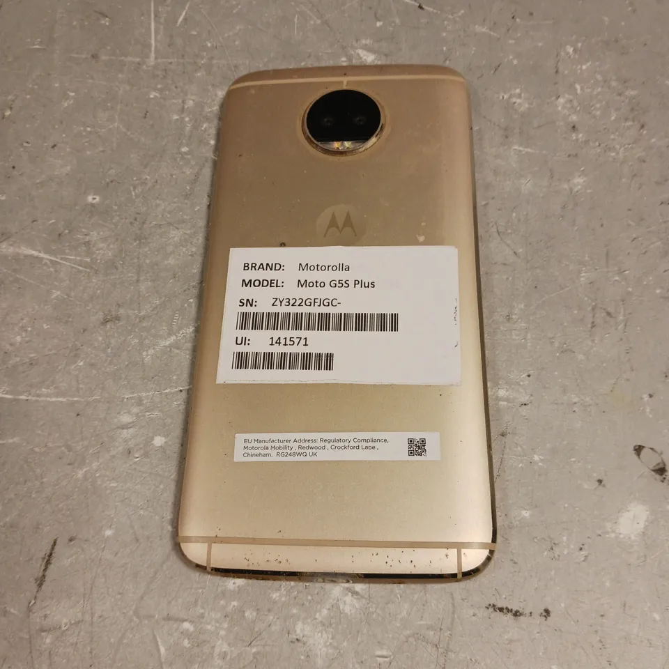 motorolla moto g5s plus 