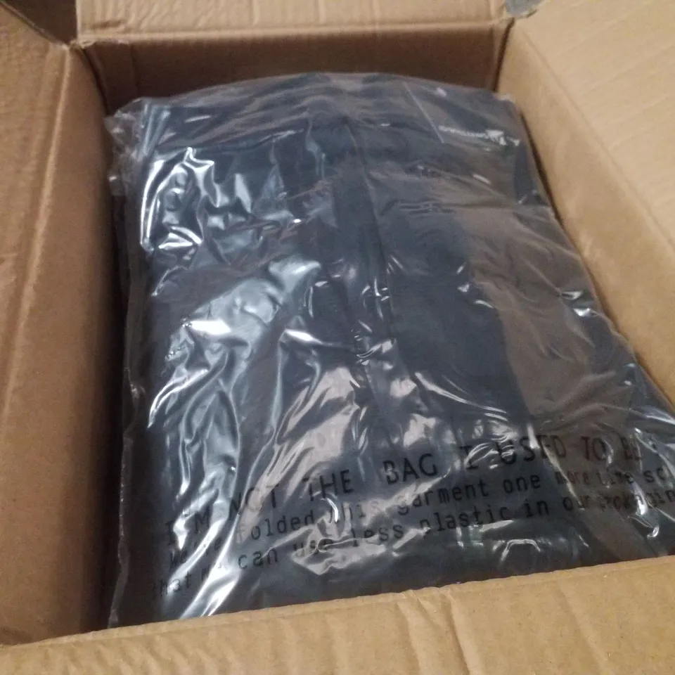 BOX CONTAINING APPROXIMATELY 17 BRAND NEW JD WILLIAMS BLACK PONTE COLUMN SKIRTS - SIZE 20
