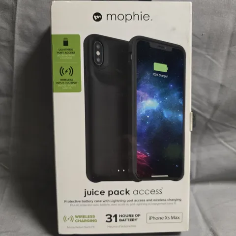 MOPHIE JUICE PACK ACCESS BATTERY CASE FOR IPHONE XS MAX – BLACK