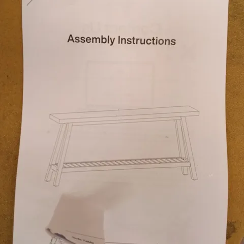 BOXED SOFA TABLE - BROWN (1 BOX)