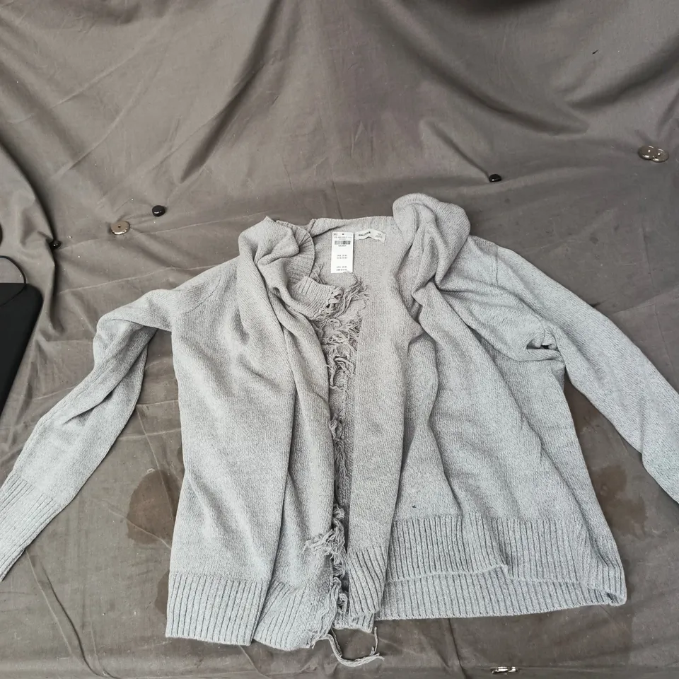 HOLLISTER GREY CARDIGAN  – XXL (UK), 