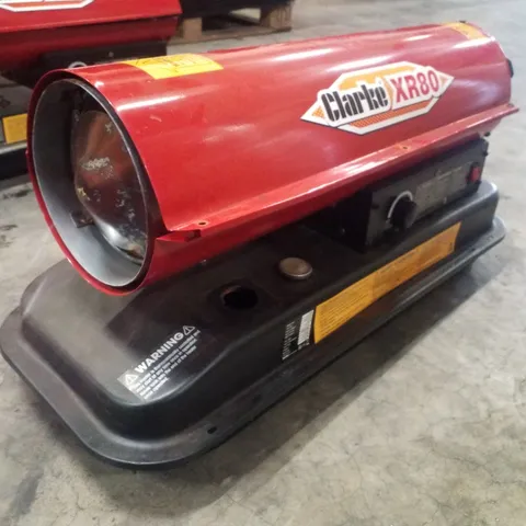 CLARKE XR80 20.5KW DIESEL INDUSTRIAL SPACE HEATER