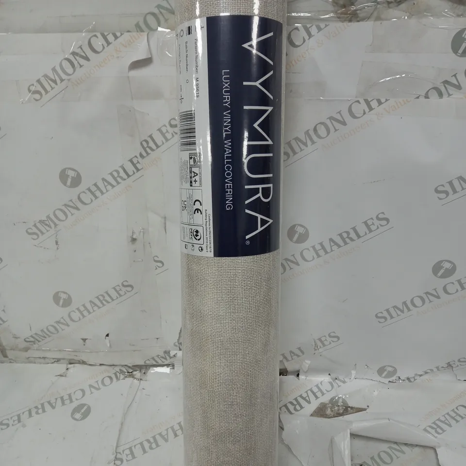 VYMURA LUXRY VINYL WALLCOVERING DULL CREAM