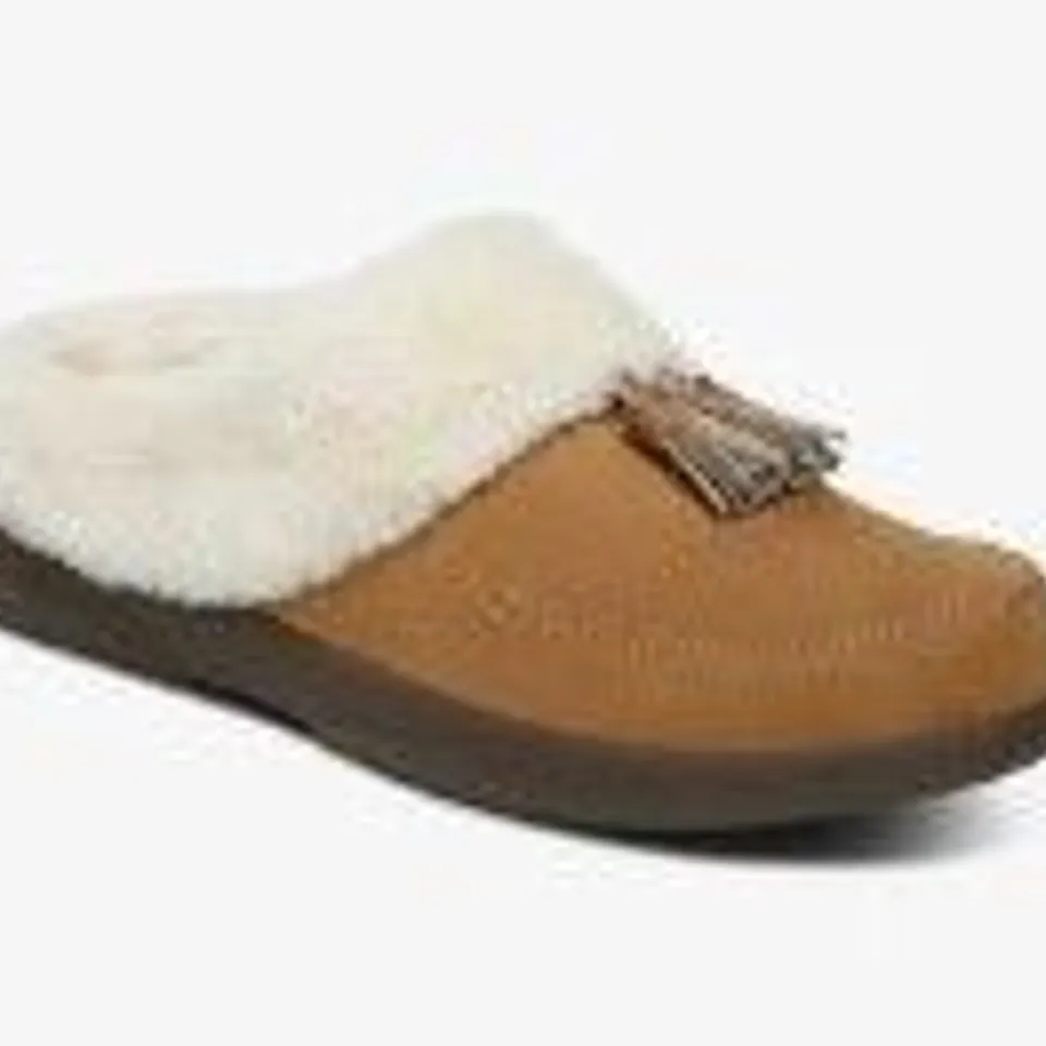 VIONIC PERRIN SLIPPER TOFFEE SIZE 7