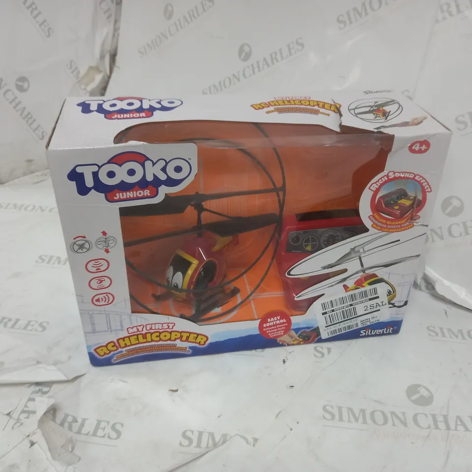 TOOKO JUNIOR MY FIRST HELI RC HELICOPTER RRP £44.99