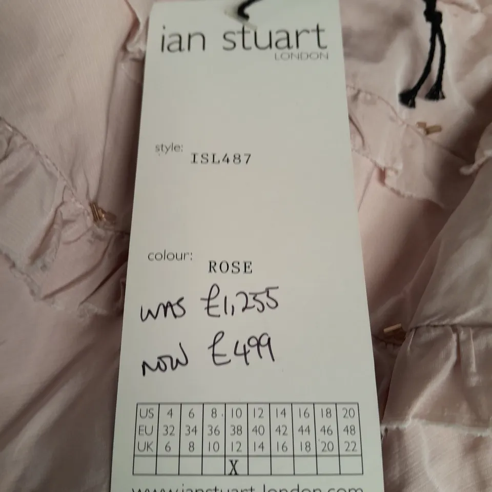 IAN STUART OCCASIONAL DRESS AND JACKET SET IN ROSE - 10