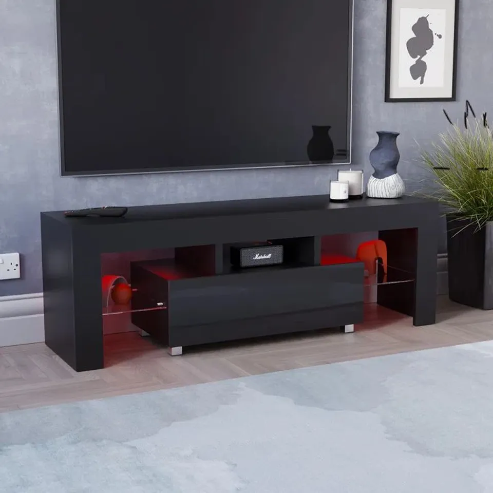 BOXED MUSKOKA TV STAND FOR TVS UP TO 58"
