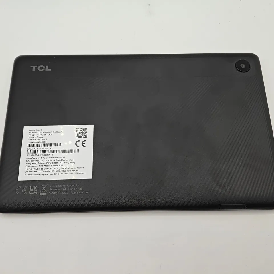 UNBOXED TCL TAB 8 4G 32GB TABLET IN BLACK - 9132G