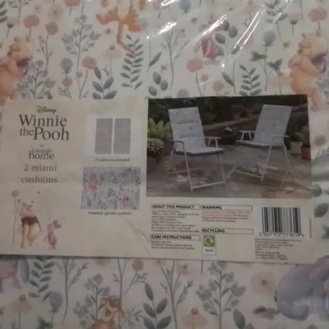SEALED DISNEY WINNIE THE POOH 2 MIAMI CHAIR CUSHIONS 