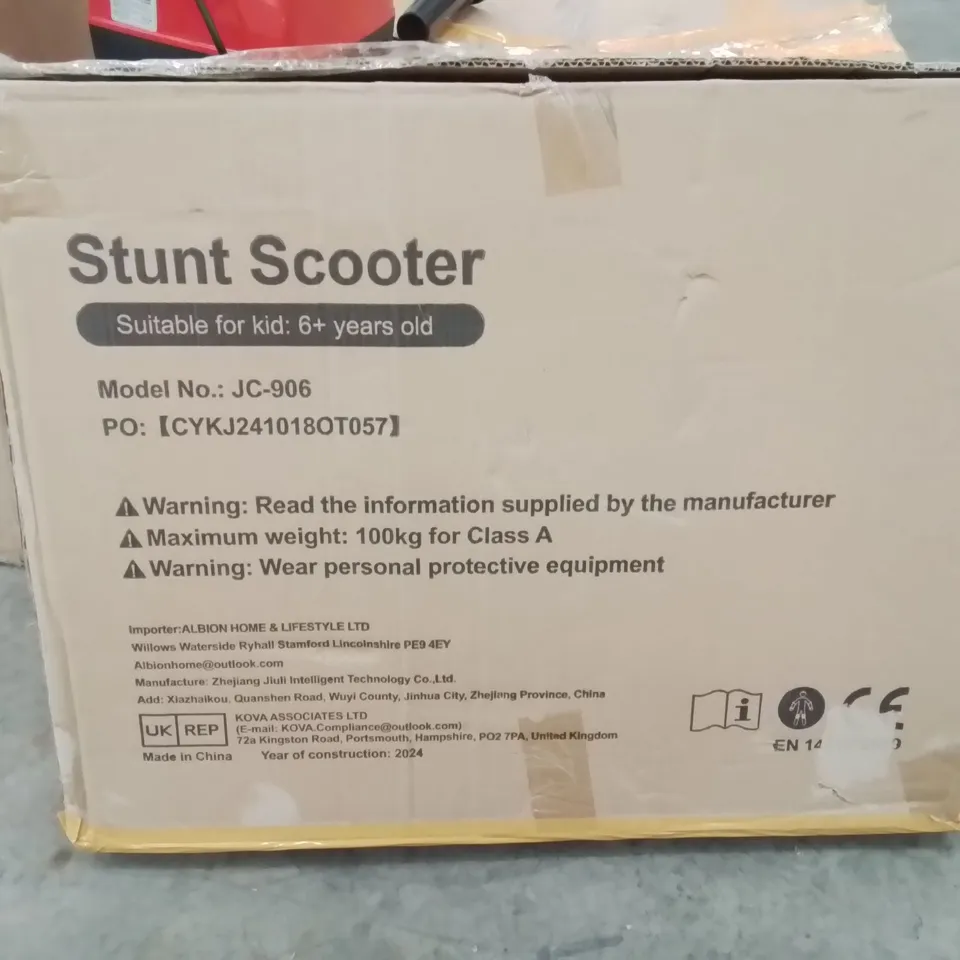 BOXED STUNT SCOOTER 
