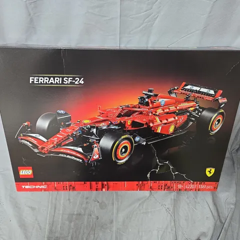 BOXED LEGO TECHNIC FERRARI SF-24 F1 CAR MODEL KIT 42207