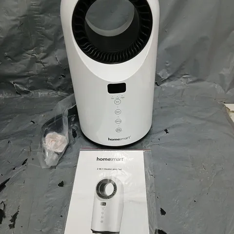 HOMESMART 2 IN 1 HEATER AND FAN