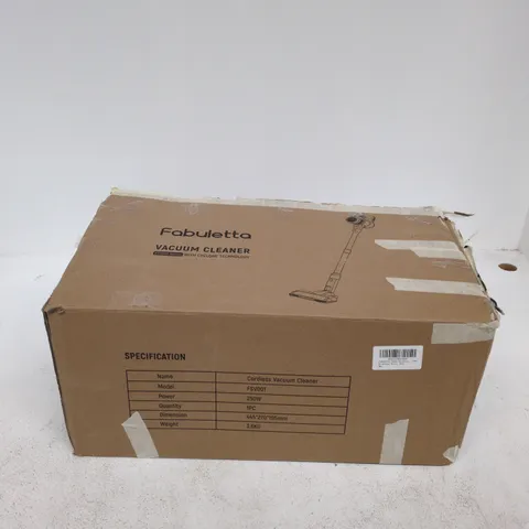 FABULETTA CORDLESS VACUUM CLEANER – FSV001 – BOXED