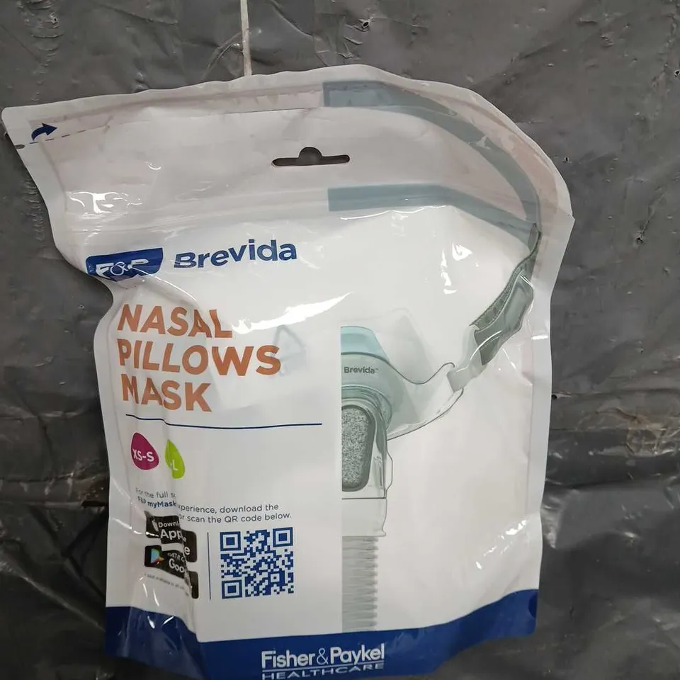 SEALED F&P BREVIDA NASAL PILLOWS MASK