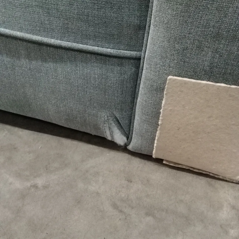 DURY FABRIC 2 SEATER SCATTER BACK SOFA - DARK GREY RRP £479