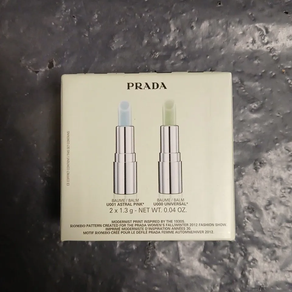 PRADA LIP BALM SET
