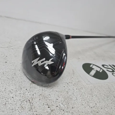 HUAEN R FLEX GOLF DRIVER WITH BLACK HEAD AND GRAPHIC SHAFT