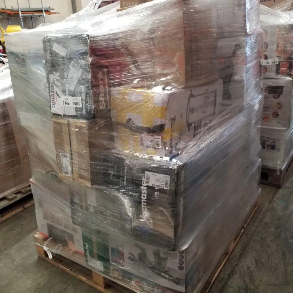 PALLET OF APPROXIMATELY 28 UNPROCESSED RAW RETURN HOUSEHOLD AND ELECTRICAL GOODS TO INCLUDE;