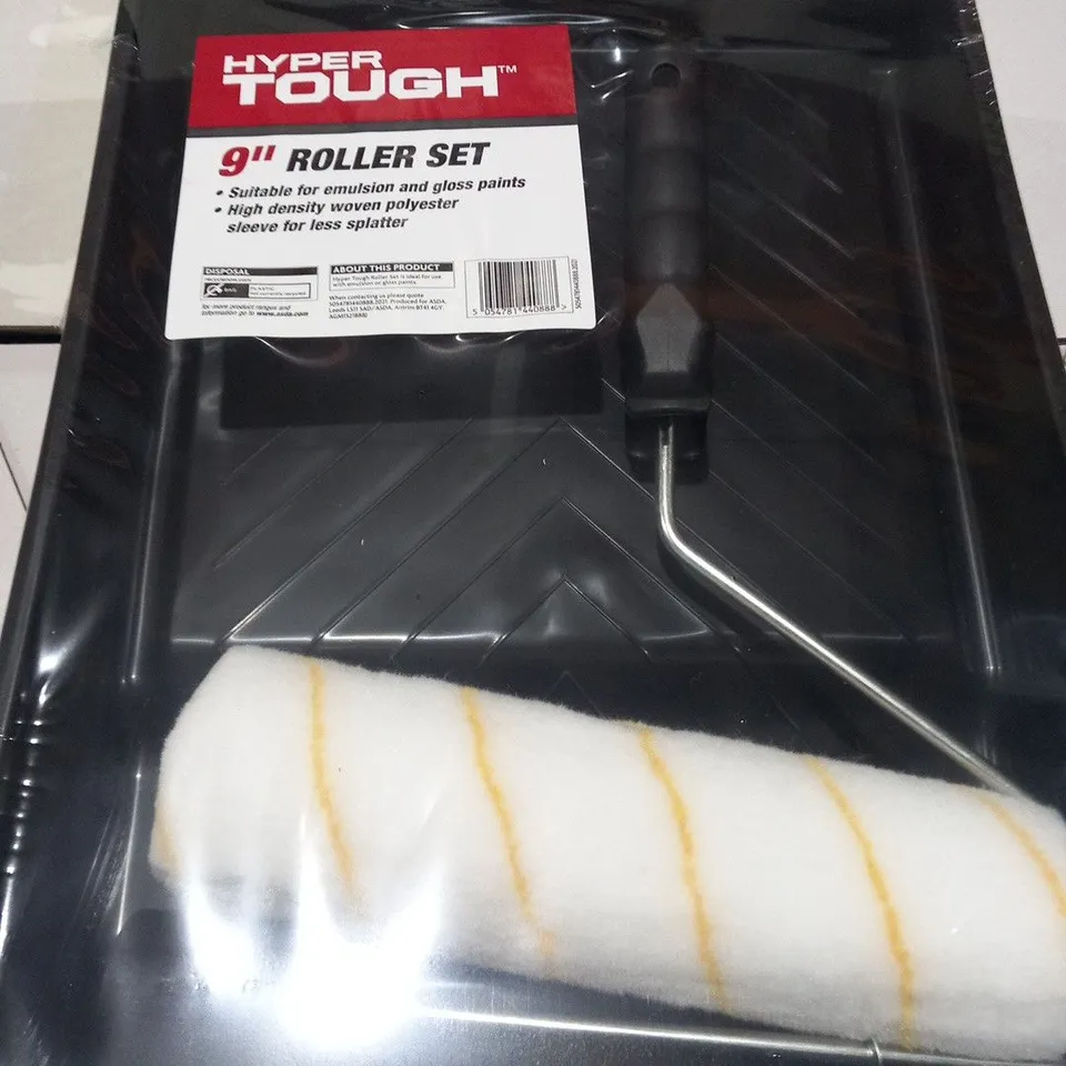 SIX BRAND NEW HYPER TOUGH 9" ROLLER SETS