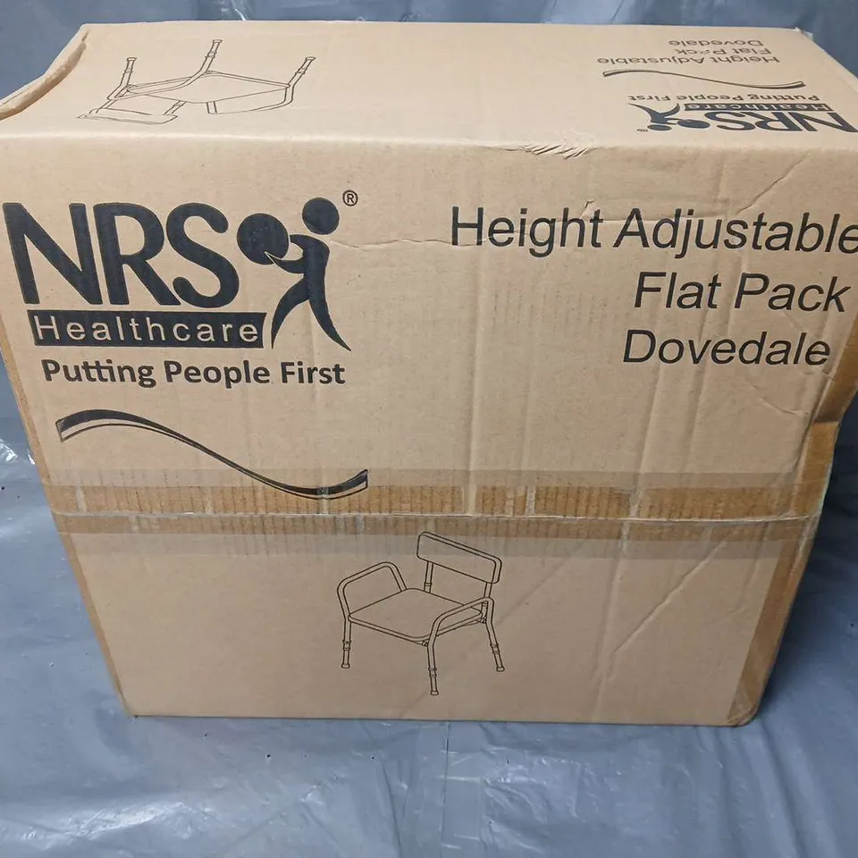 BOXED NRS HEIGHT ADJUSTABLE FLAT PACK DOVEDALE