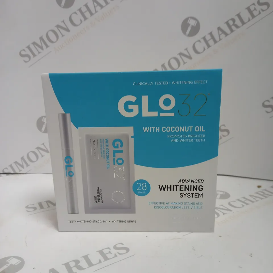 BOXED SEALED GLO 32 ADVANCED TEETH WHITENING SYSTEM 