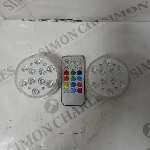 HOME2GARDEN SET OF WATERPROOF LED LIGHTS