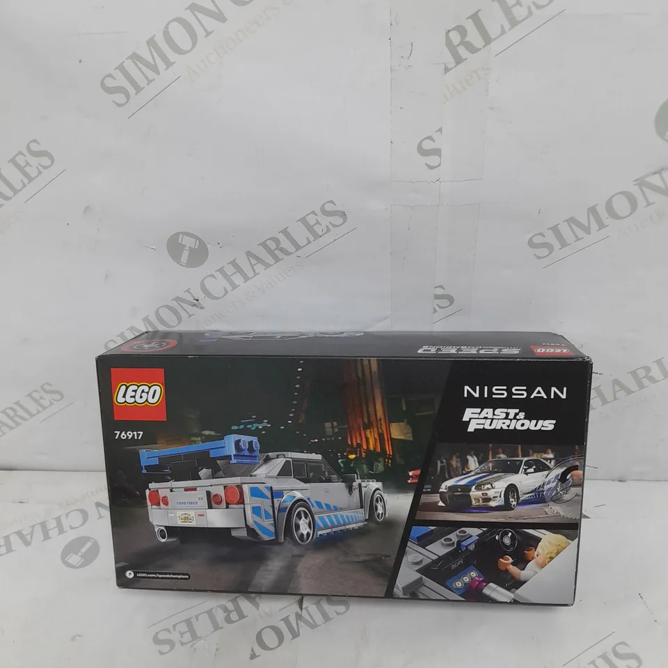 BOXED LEGO SPEED CHAMPIONS 2 FAST 2 FURIOUS NISSAN SKYLINE 76917