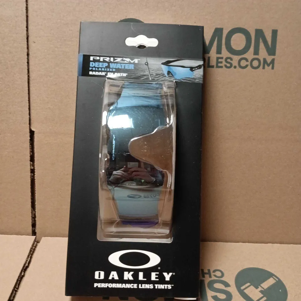 BOXED OAKLEY PRIZM DEEP WATER POLARIZED RADAR EV PATH LENS
