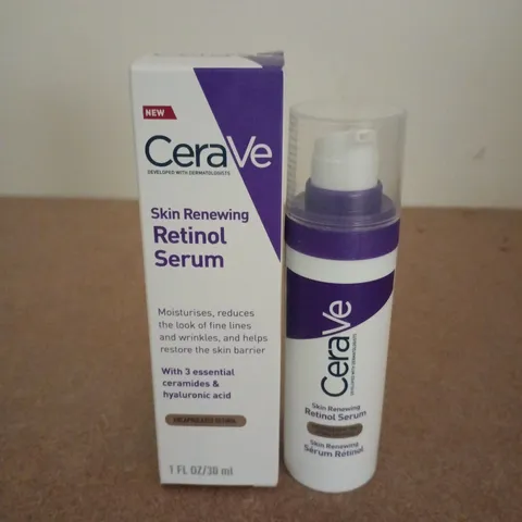 BOXED CERAVE SKIN RENEWING RETINOL SERUM (30ML)