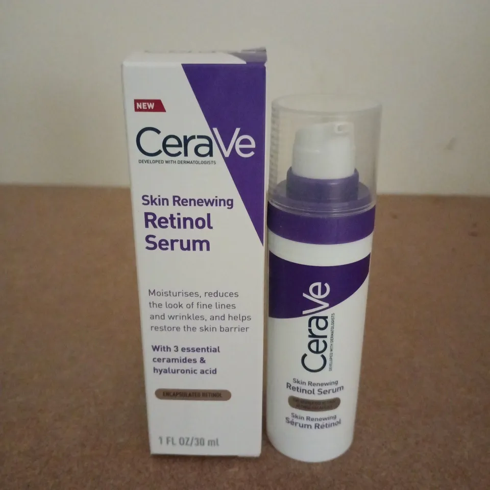 BOXED CERAVE SKIN RENEWING RETINOL SERUM (30ML)