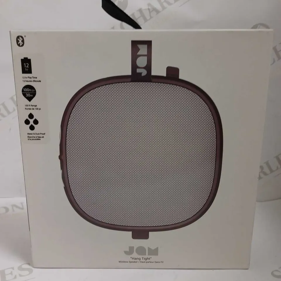 JAM `HANG TIGHT` WIRELESS BLUETOOTH SPEAKER - GREY