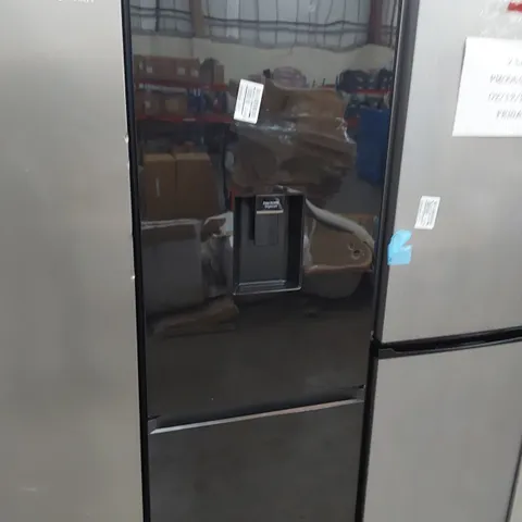 SAMSUNG TALL FRIDGE FREEZER BLACK WITH WATER DISPENCER RB34T632EBN
