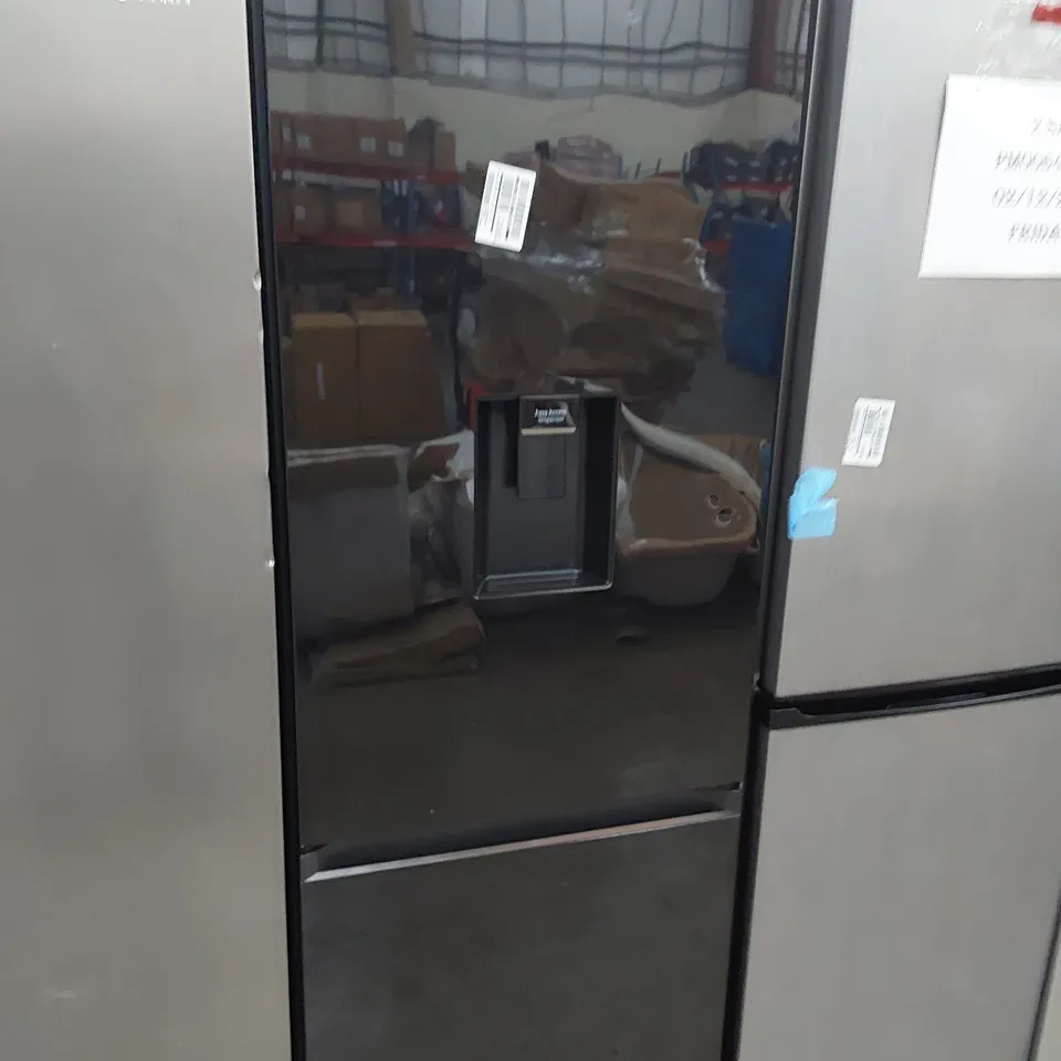 SAMSUNG TALL FRIDGE FREEZER BLACK WITH WATER DISPENCER RB34T632EBN