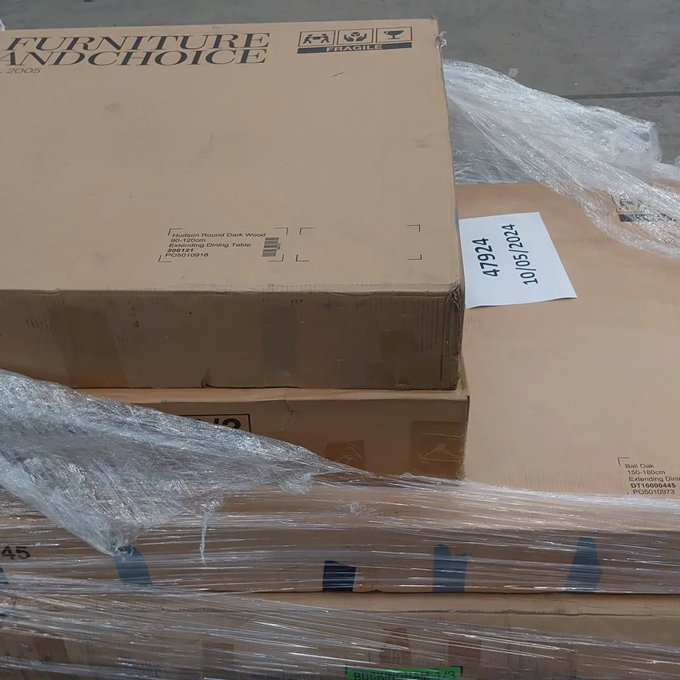 PALLET OF ASSORTED FLATPACK FURNITURE ITEMS