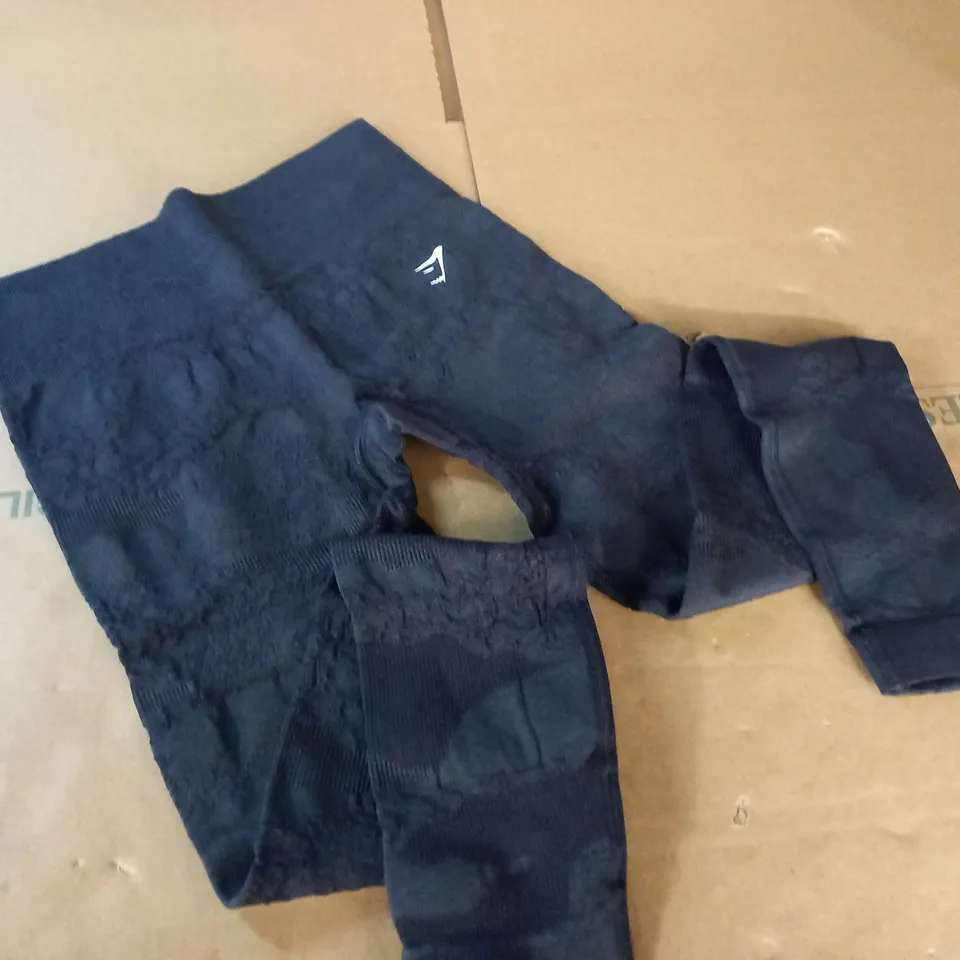 GYMSHARK DARK GREY TRAINING LEGGINGS - S