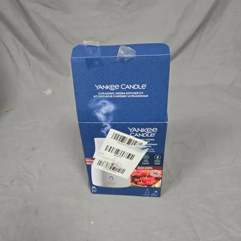 BOXED YANKEE CANDLE ULTRASONIC AROMA DIFFUSER WITH DIFFUSER OILS