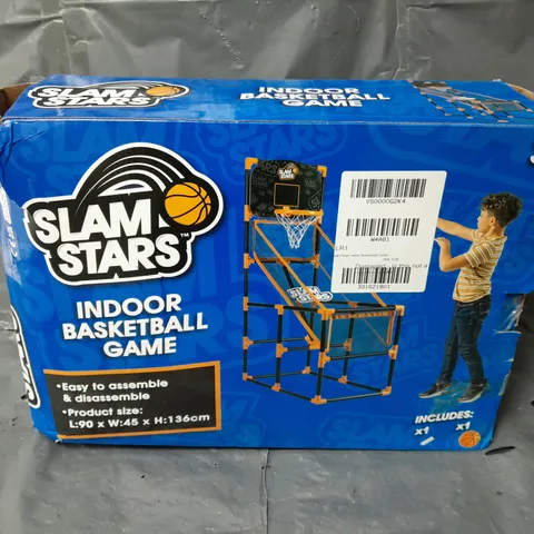 BOXED SINGLE HOOP INDOOR BASKETBALL GAME