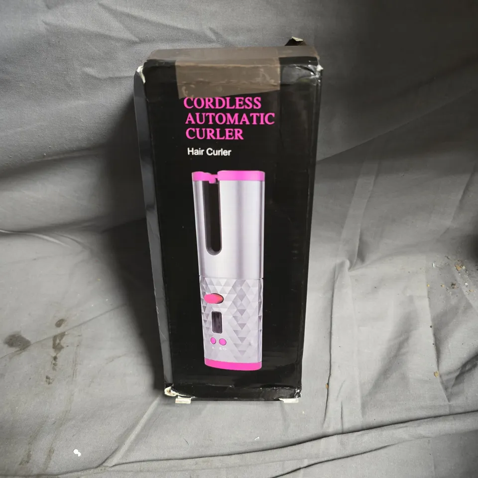 CORDLESS AUTOMATIC CURLER 