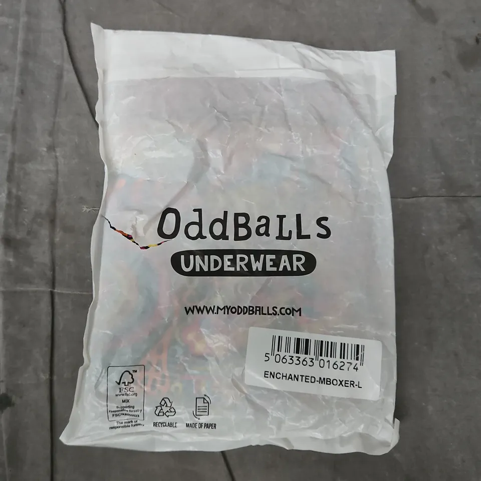 BAGGED ODDBALLS ENCHANTED MBOXERS - LARGE